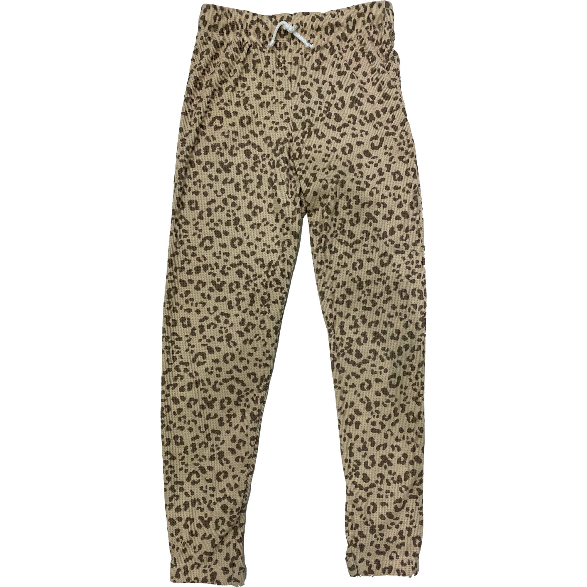 Brown Cheetah Joggers, Brown