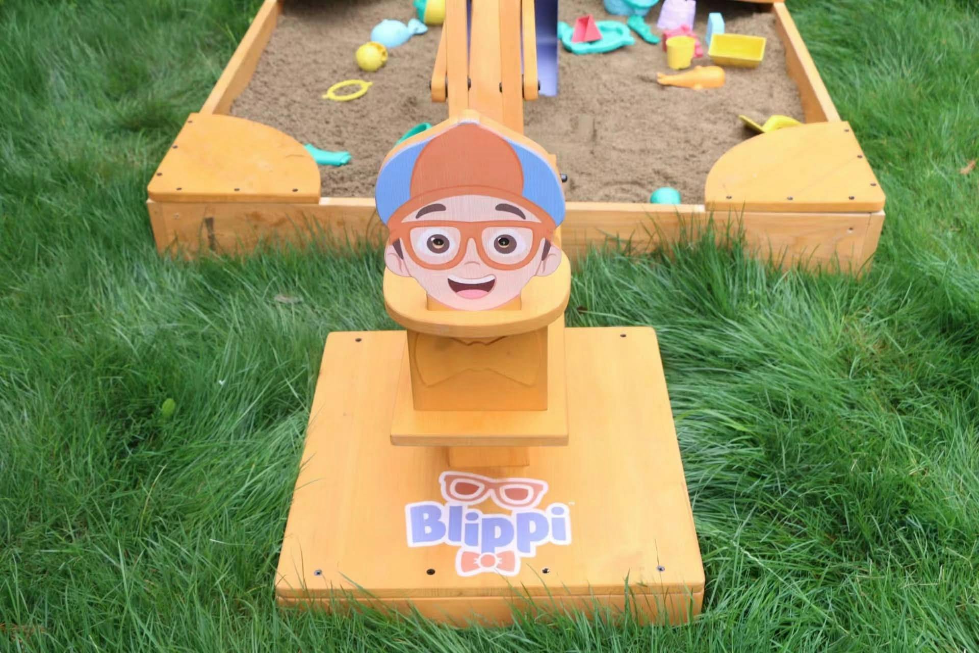 Blippi Excavator Ride-On Toy – Interactive Construction Fun for Kids
