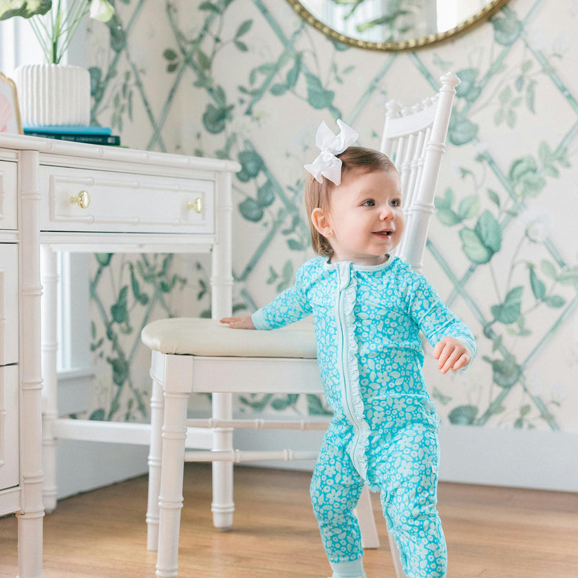 Vivian Bamboo Ruffle Romper