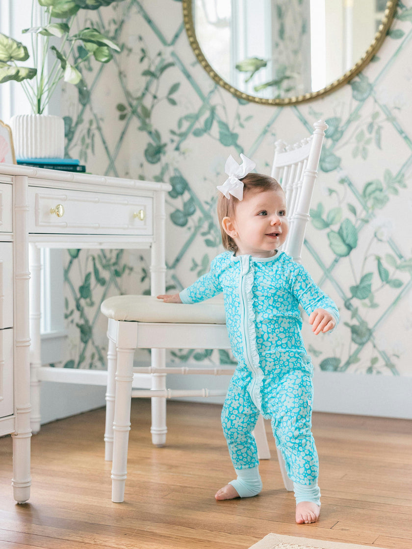Vivian Bamboo Ruffle Romper