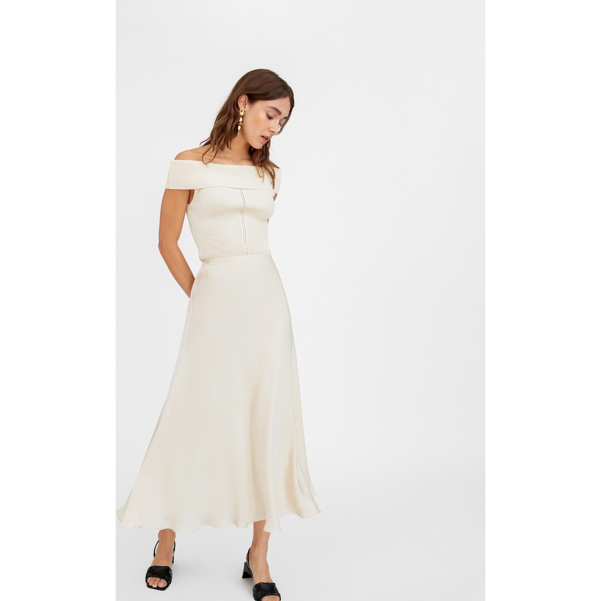 Women's Beth Skirt, Cream