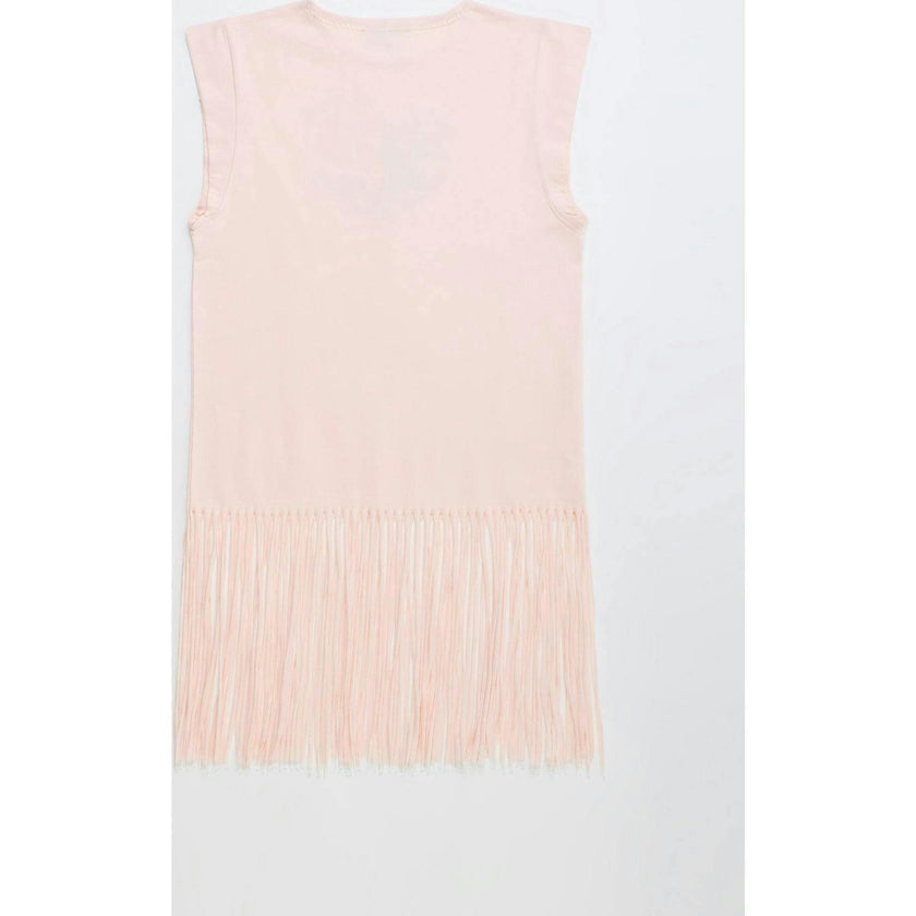 BIRDS DRESS BLUSH