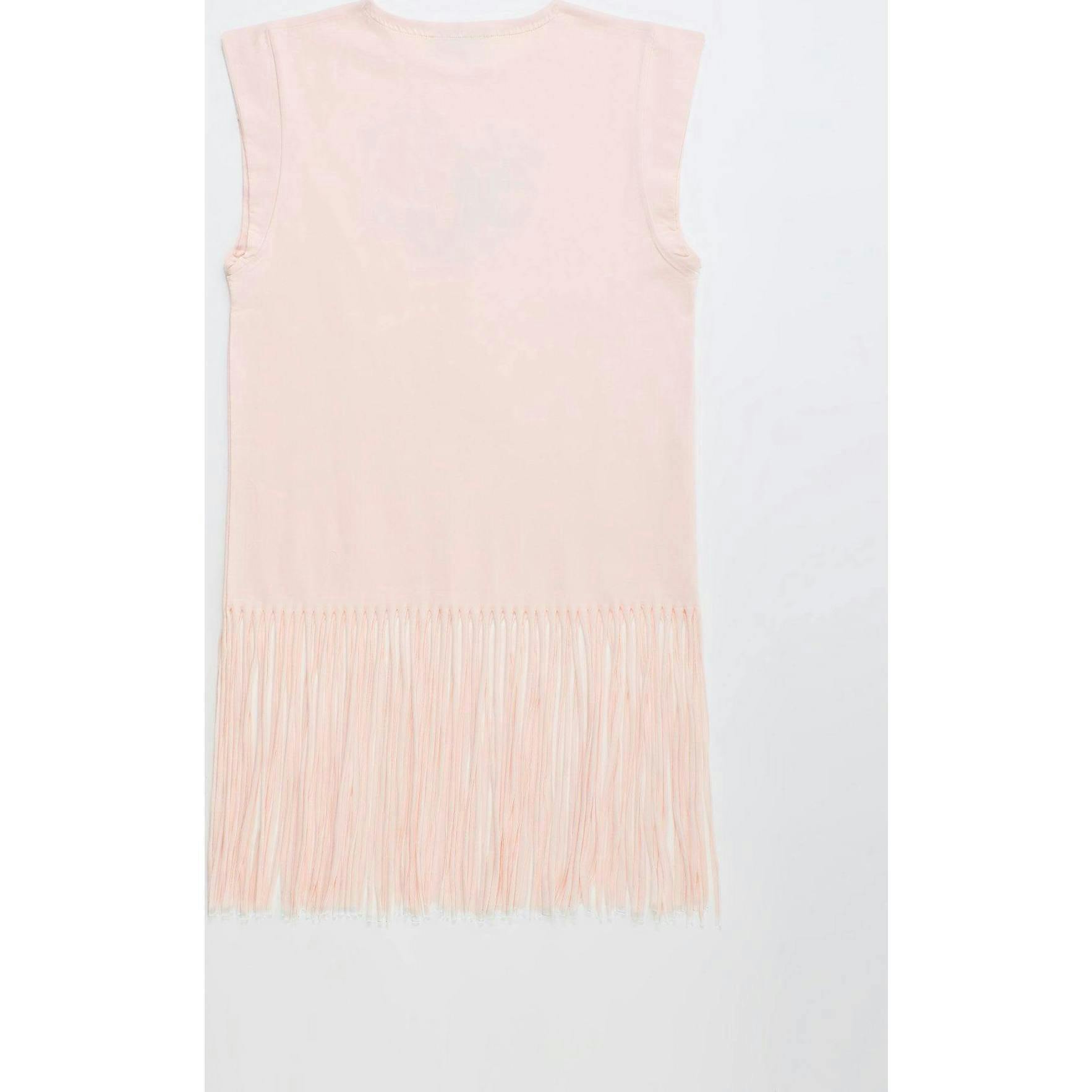 BIRDS DRESS BLUSH