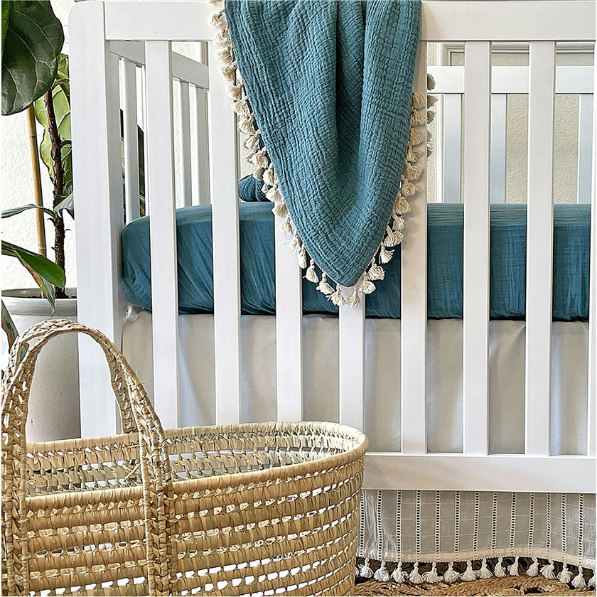 6 Layer Muslin Blanket Riverstone