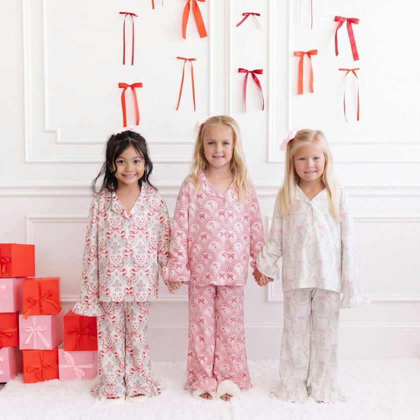 Gingerbread Trellis Christmas Two-Piece Set