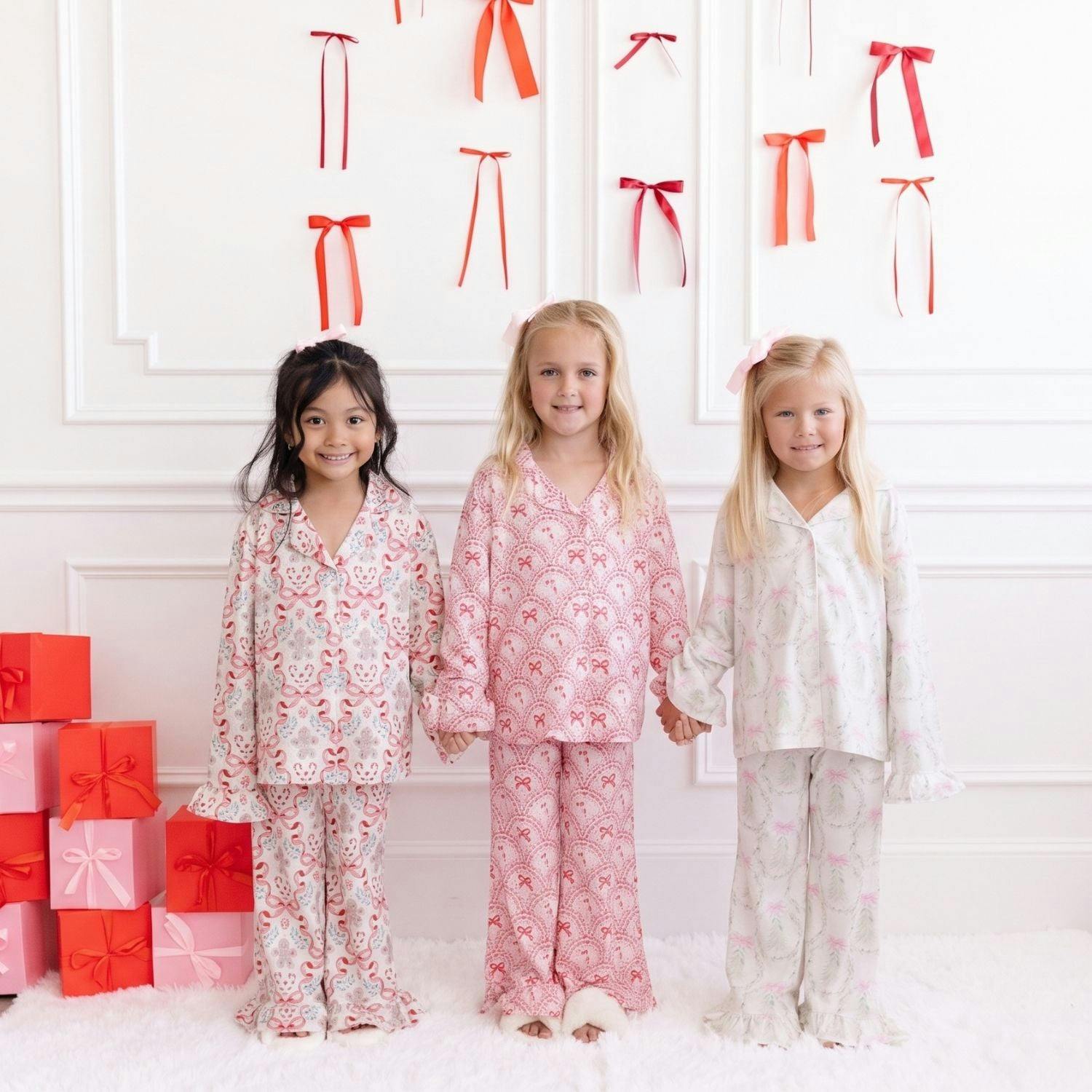 Gingerbread Trellis Christmas Two-Piece Set