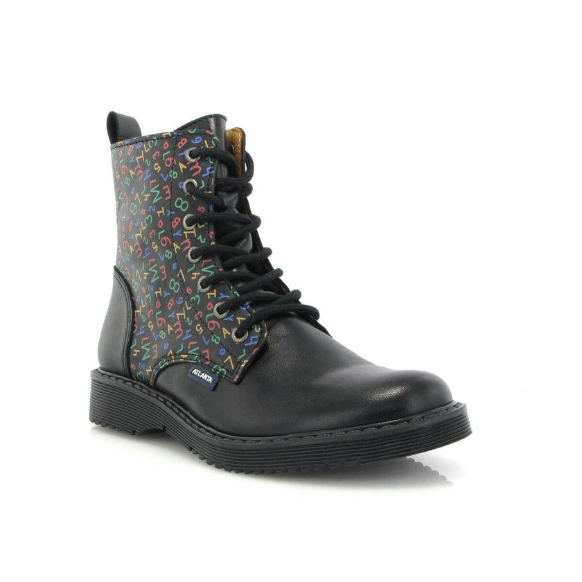 Katy Boots, Letters Multi Print