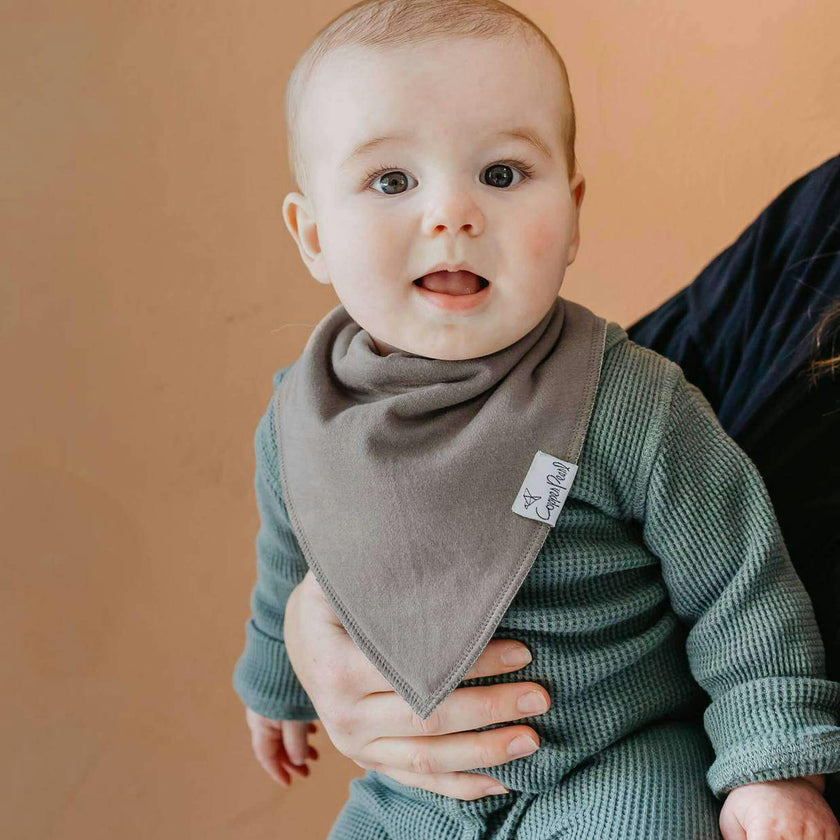 4 Pack Baby Bandana Bibs - Gage