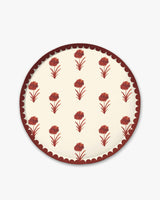 Elodie Dinner Plate Set in Cranberry