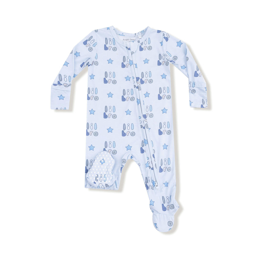 Lil Bro - 2 Way Zipper Footie