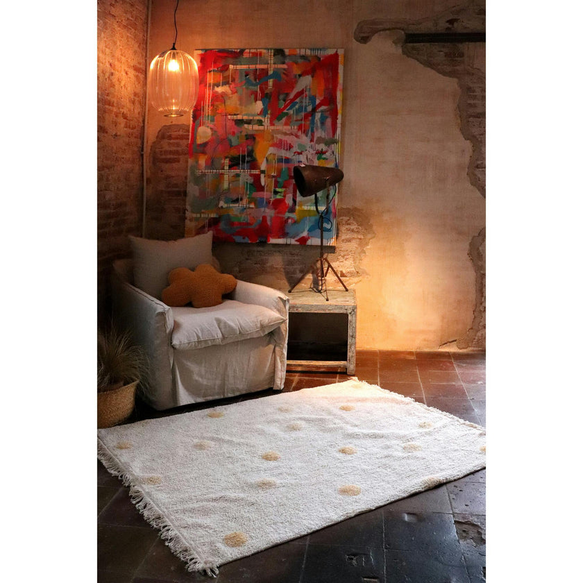 Hippy Dots Washable Rug