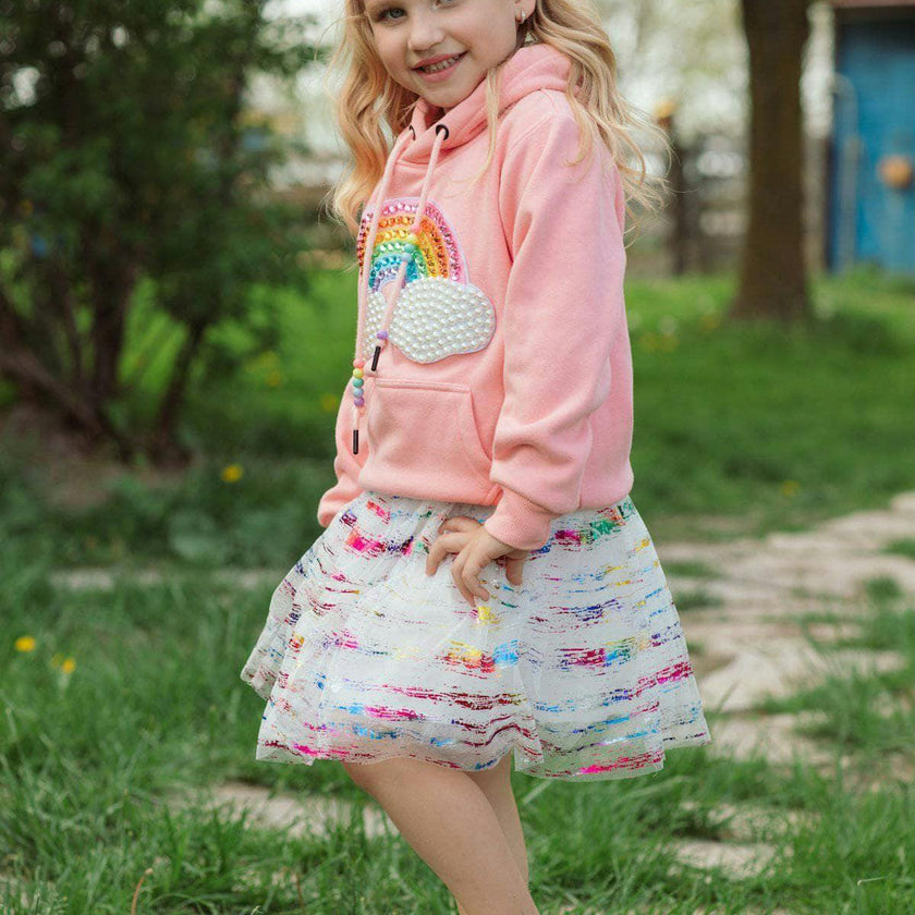 Happy Rainbow Candy Hoodie