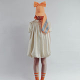 CAROLINE BOSMANS Glaze Sweet Collar Dress - Cream