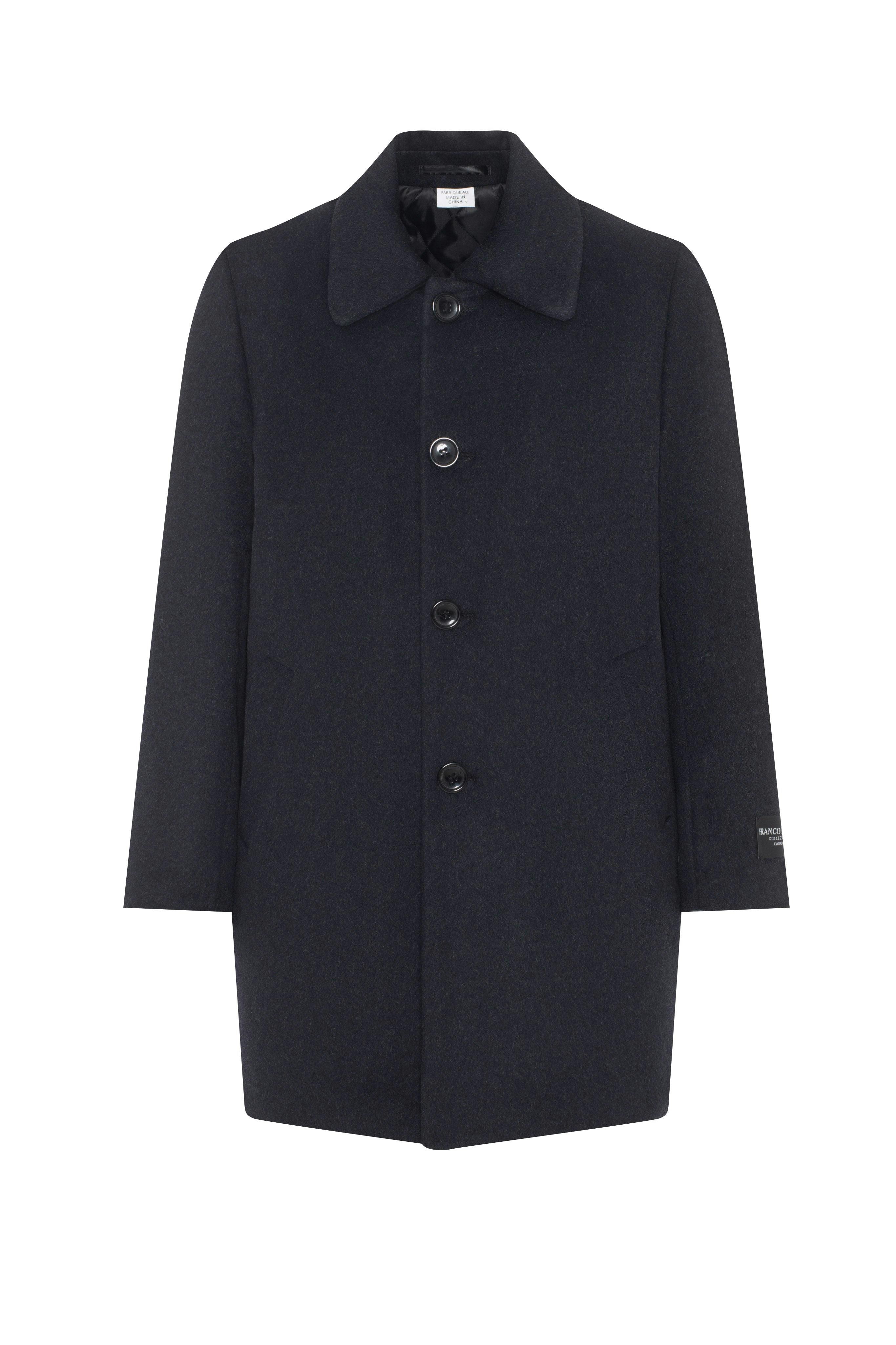 Long Wool Blend Coat