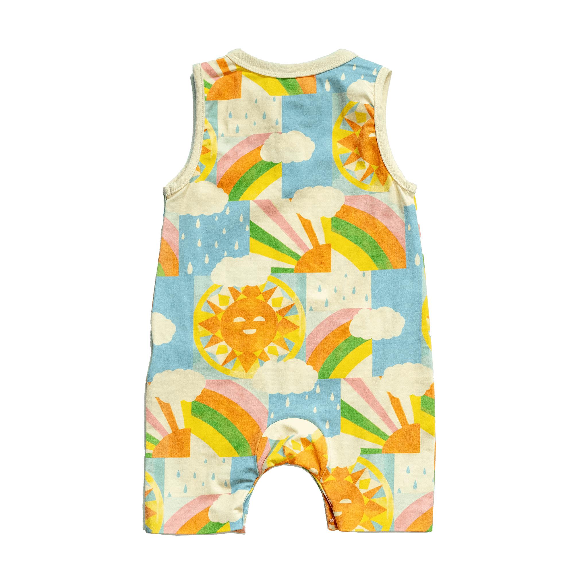 Cleo baby romper shorts