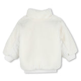 Ivory Reversible Teddy Jacket