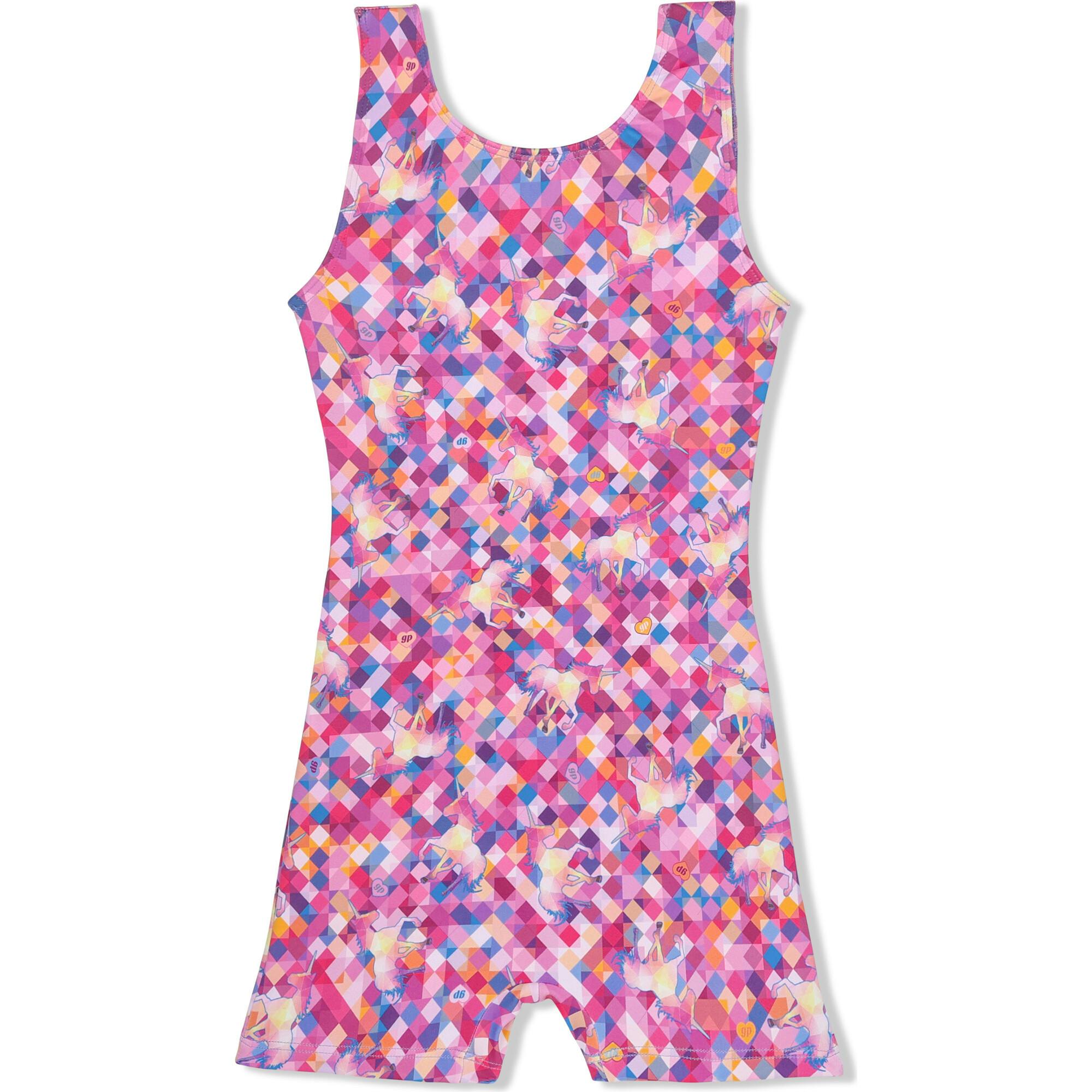 Mosaic Playsuit, Purple