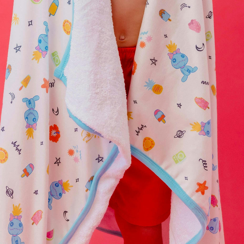 Premium Big Kid Hooded Towel - Disney Scrump Dreamsicles