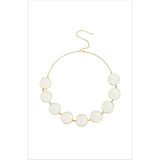 Enamel Ripple Necklace