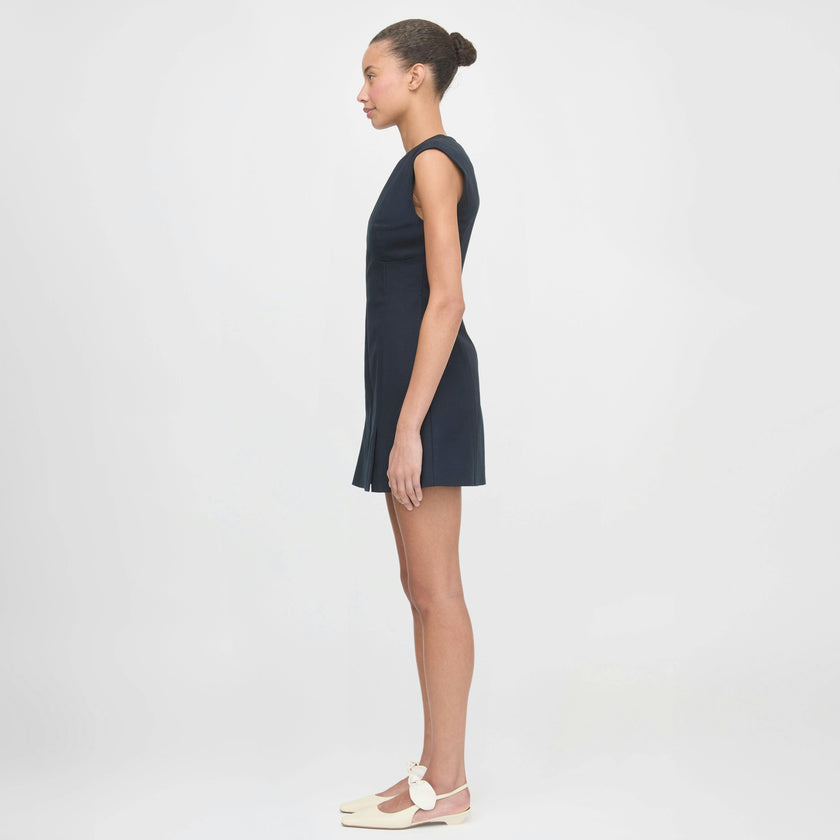 The Holly Dress - Dark Navy
