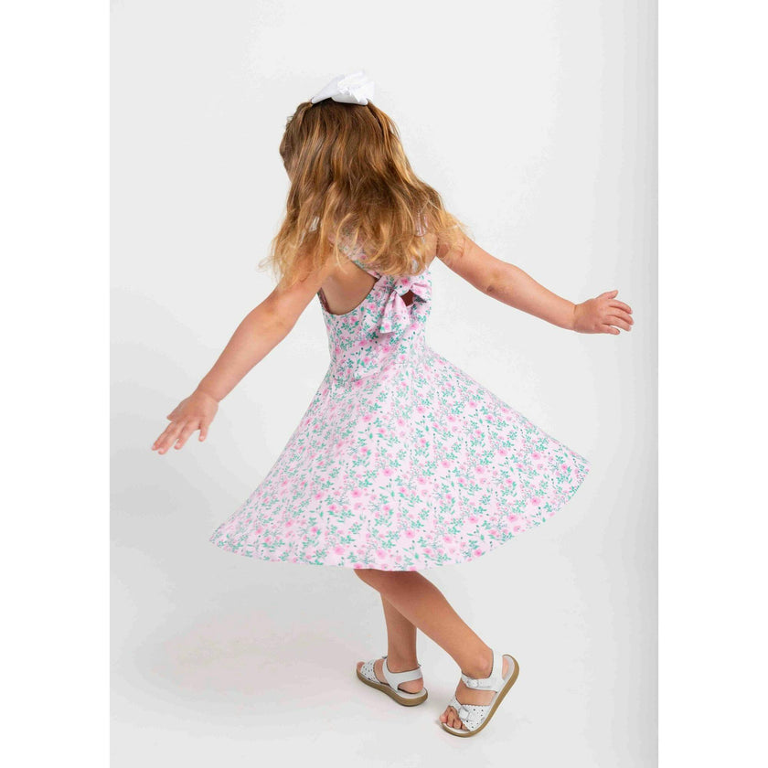 Floral Print Twirl Dress