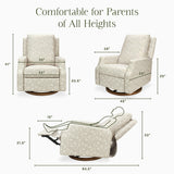 Namesake Morris & Co. x Namesake Crewe Recliner and Swivel Glider