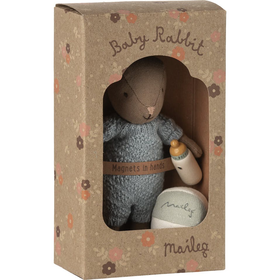 Rabbit set, Micro - Brown - Blue