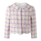 Tweed Scalloped Jacket