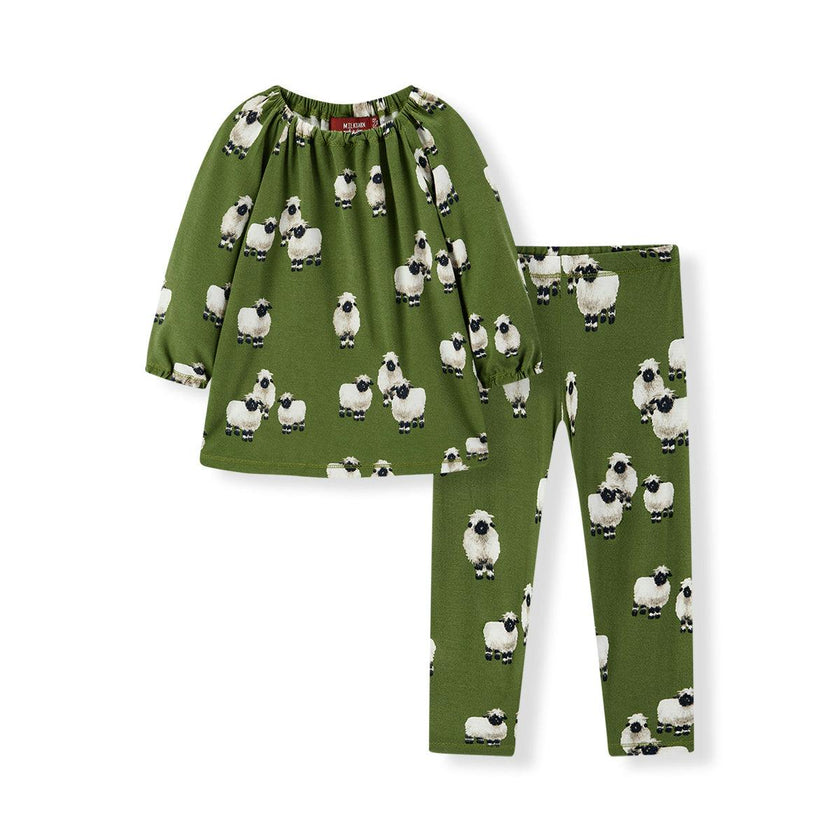 Valais Bamboo Dress & Legging Set