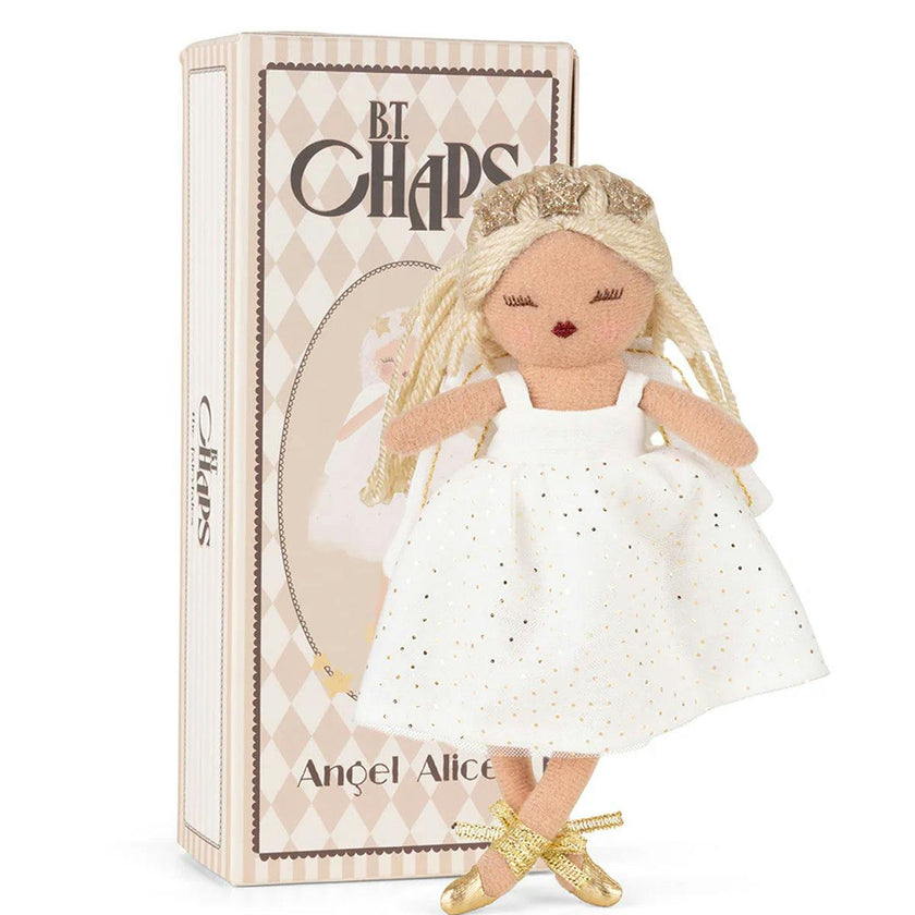 BT Chaps Plush Angel Alice In Giftbox 7"