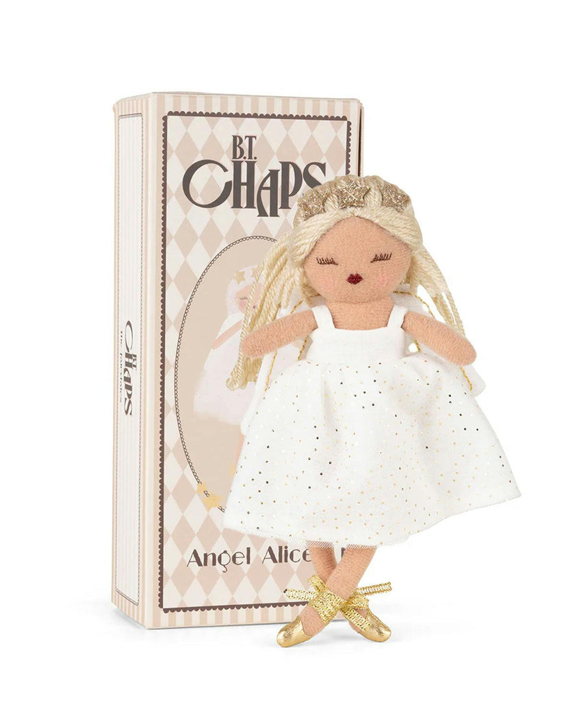 BT Chaps Plush Angel Alice In Giftbox 7"