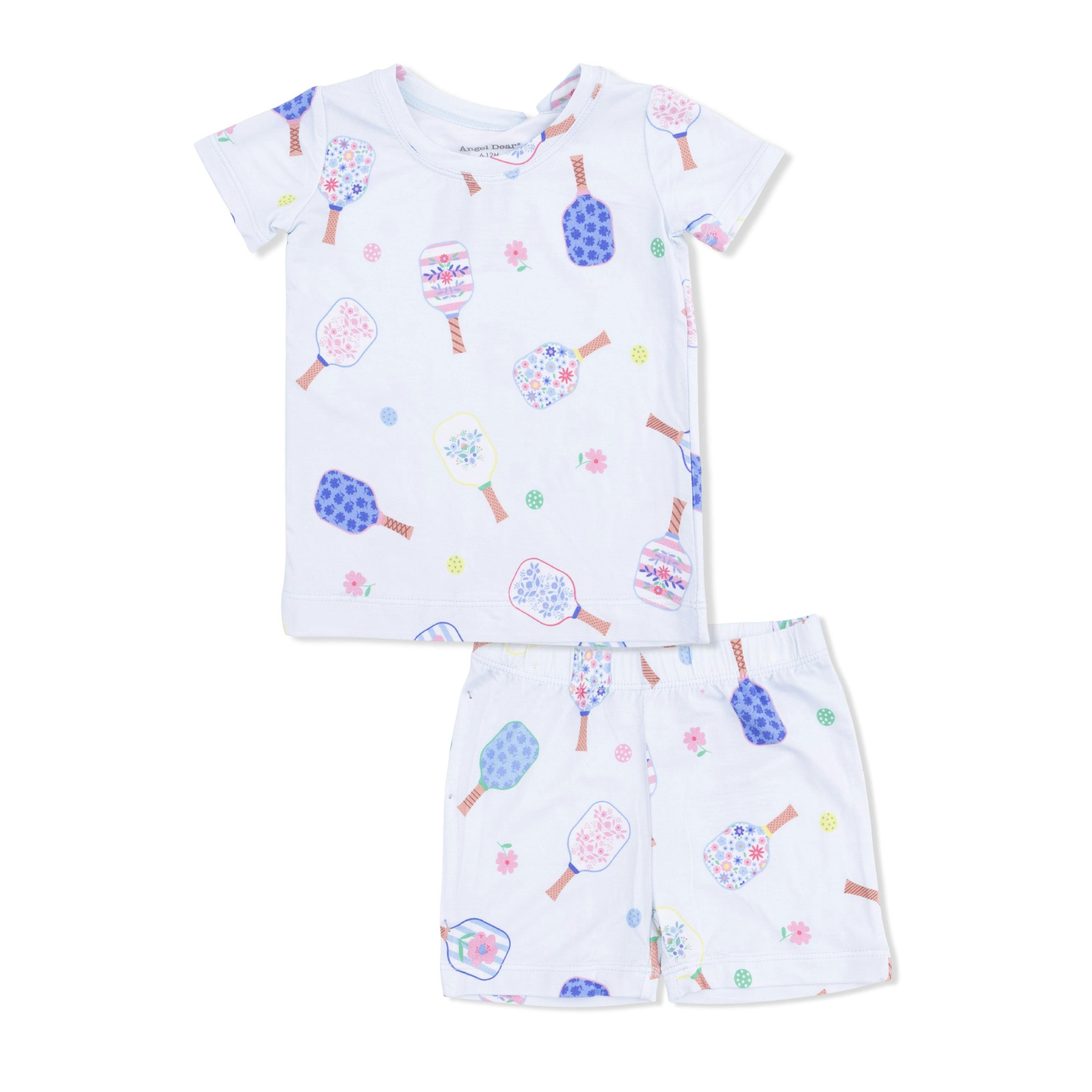 Floral Pickleball - Loungewear Short Set