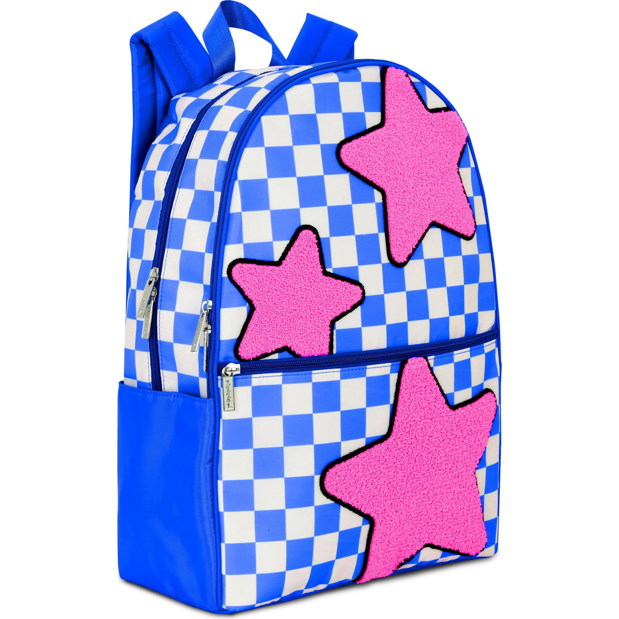 Star Checkered Backpack