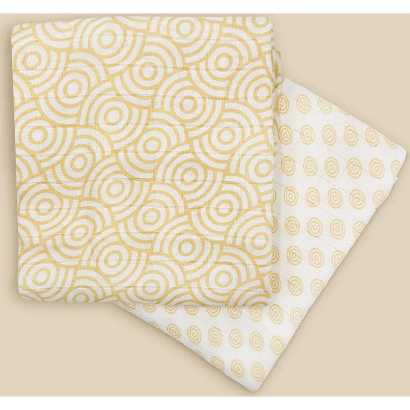 Swaddles and Socks New Baby Gift Set