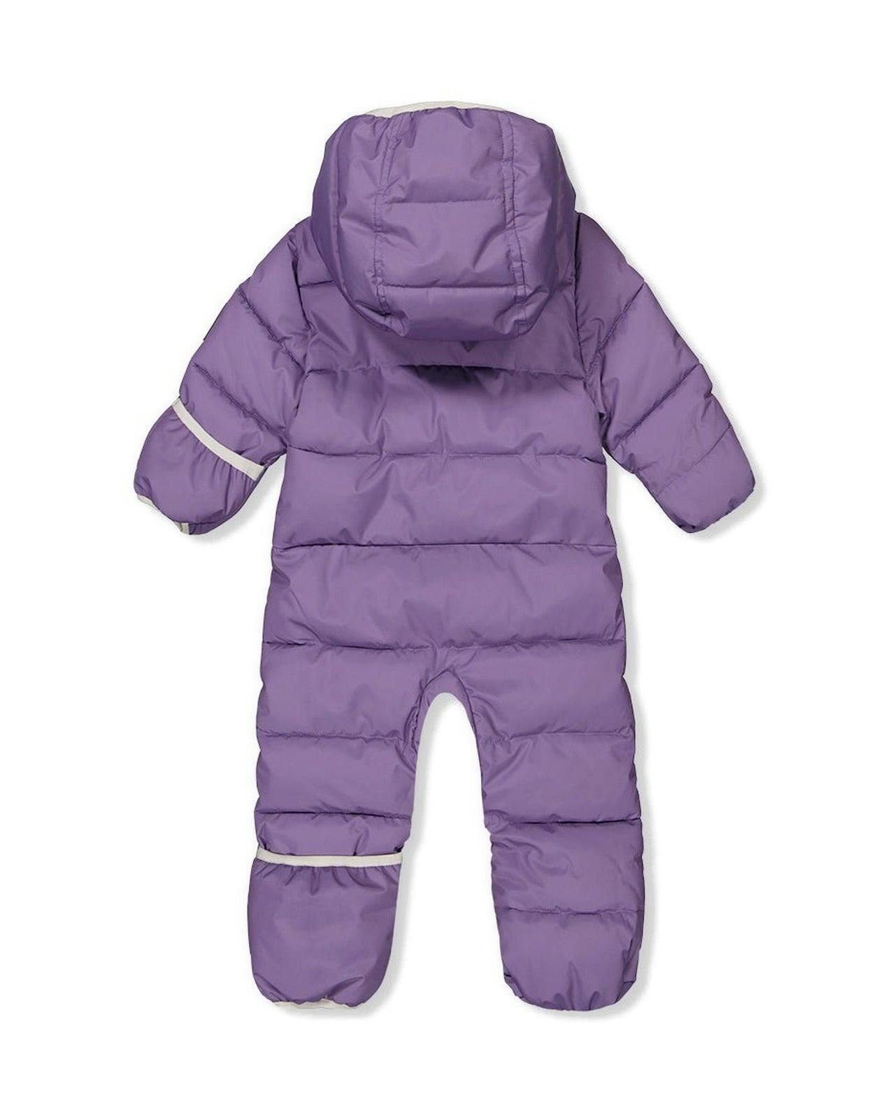Baby Cloud One Piece Snowsuit Adapted For Car Seats Violet