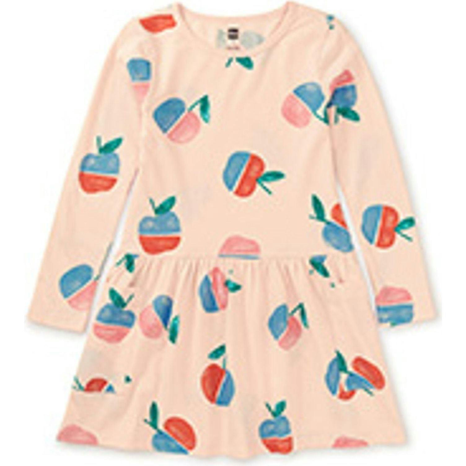 Tea Collection x Maisonette Long Sleeve Pocket Dress, Multi