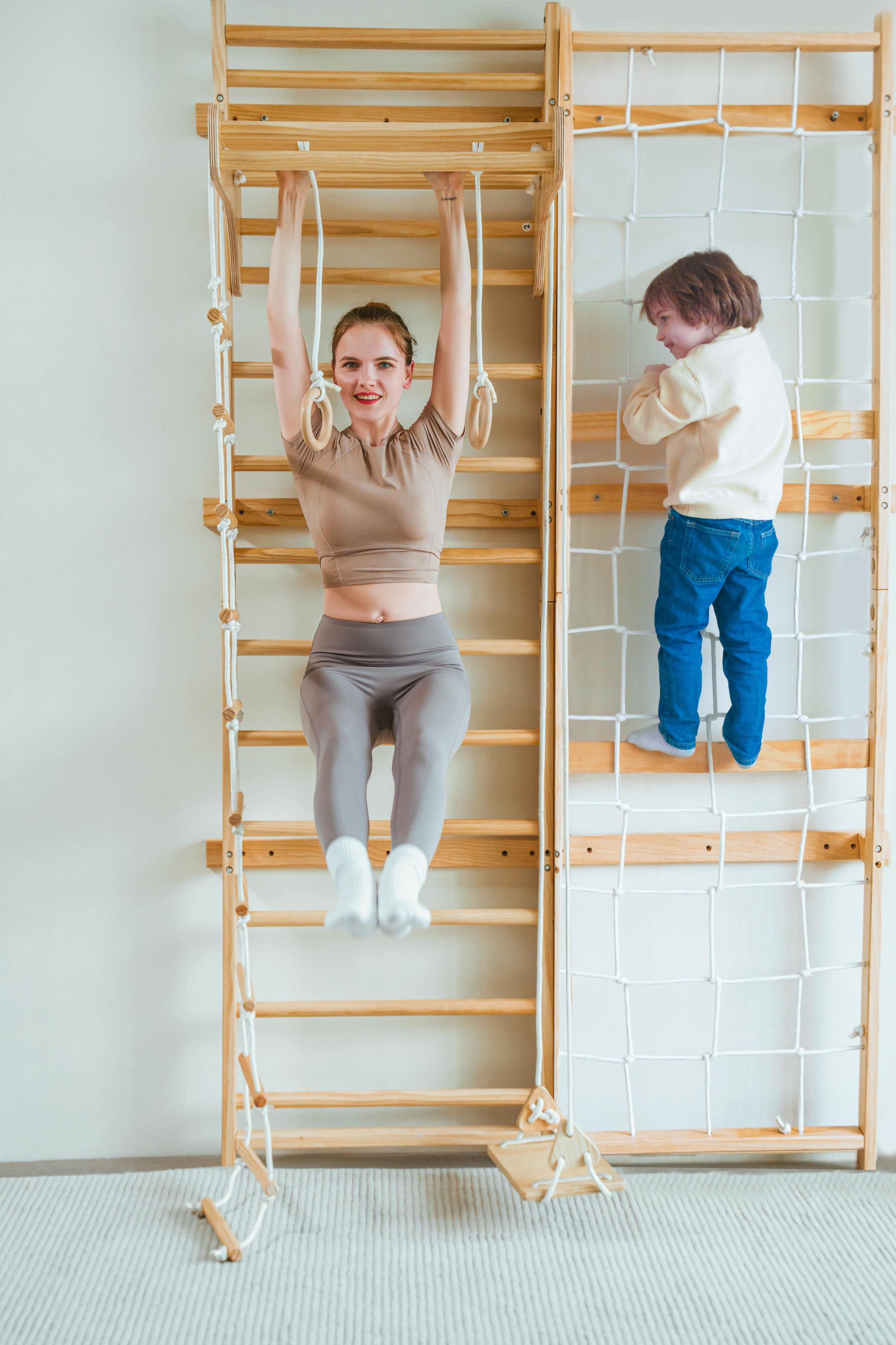 Neem | Swedish Ladder & Rope Wall
