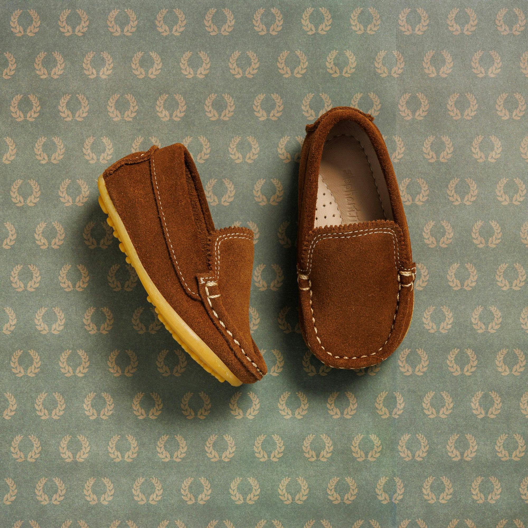 Antton Driver Moc Toddlers Suede