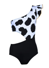 Amanda Print One-Shoulder One-Piece Swimsuit