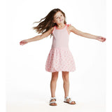 Girls Bubble Dress | Watermelon Rainbow Print