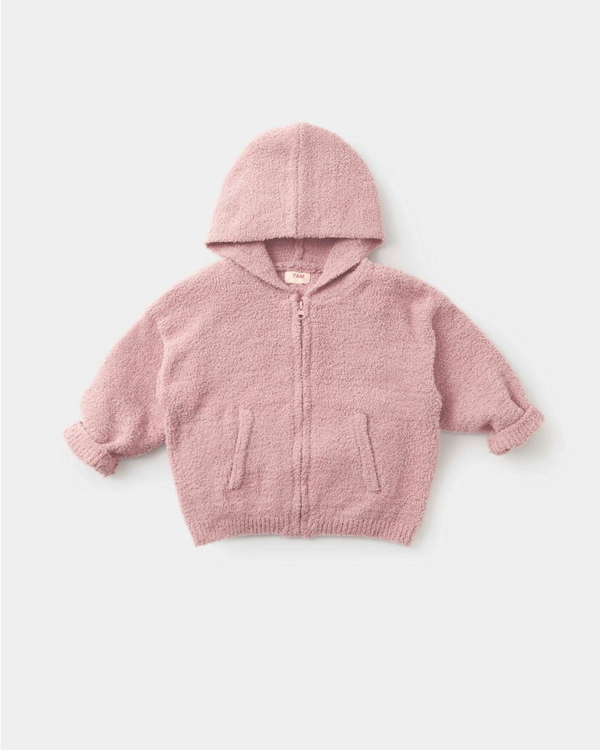 Zip Up Hoodie - Fuzzy