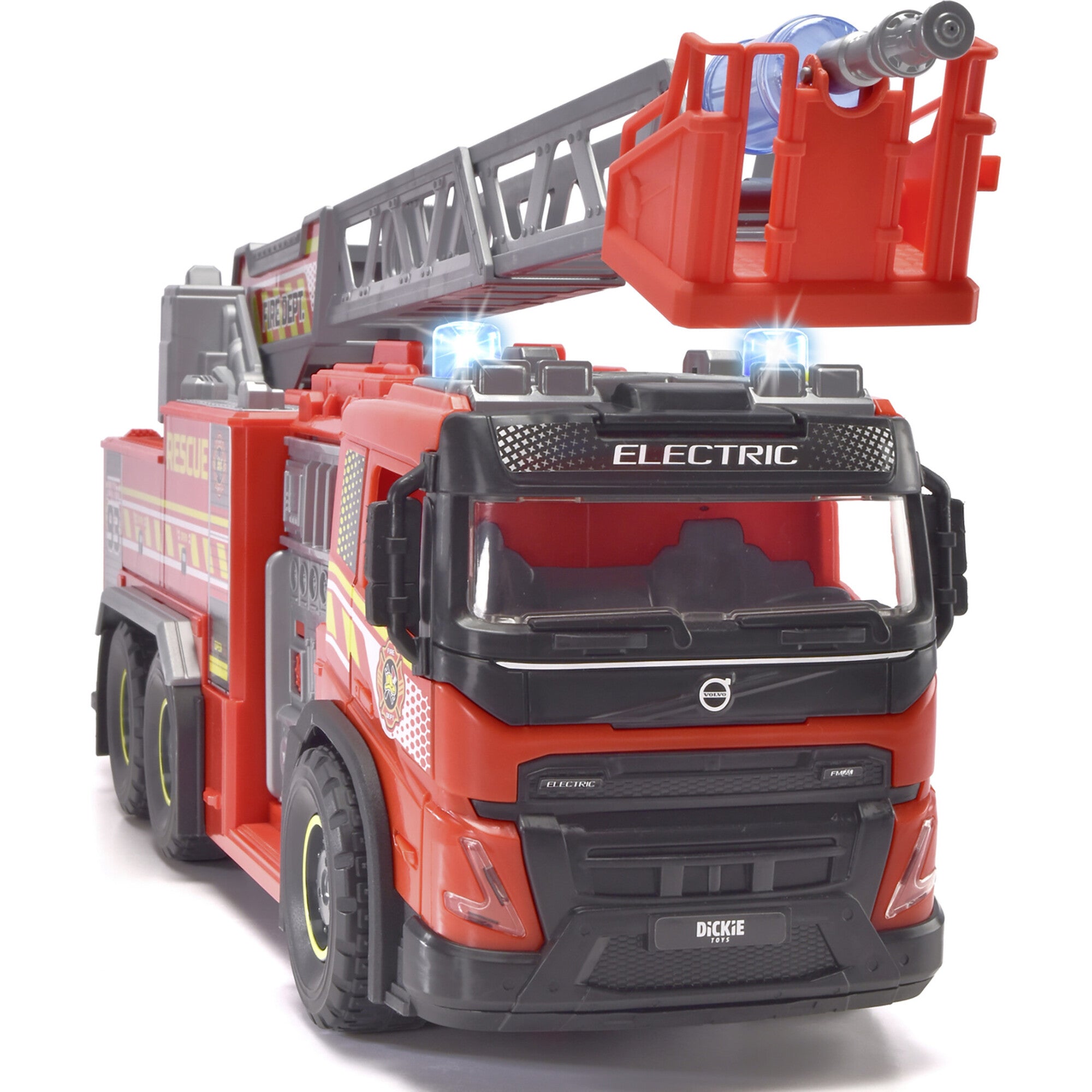 Dickie Toys: Giant Fire Truck - Red - 22