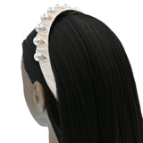 Multicolored Pearl Studded Headband