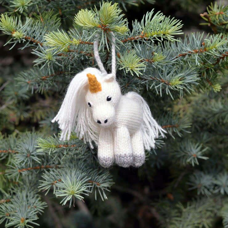 Unicorn Holiday Ornaments