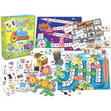 6 Letter Sound Games Board Game for Ages 4-5 Kindergarten Learning