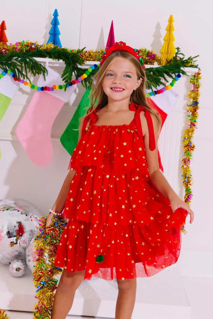 Christmas Starry Tulle Dress