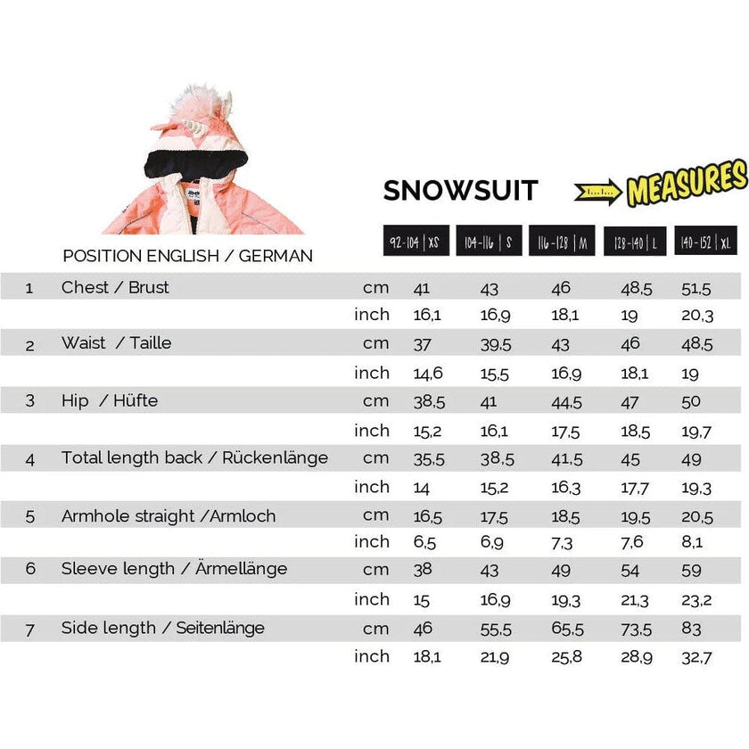 Puppydo Adjustable Hood Waterproof Zipper Snowsuit, Beige