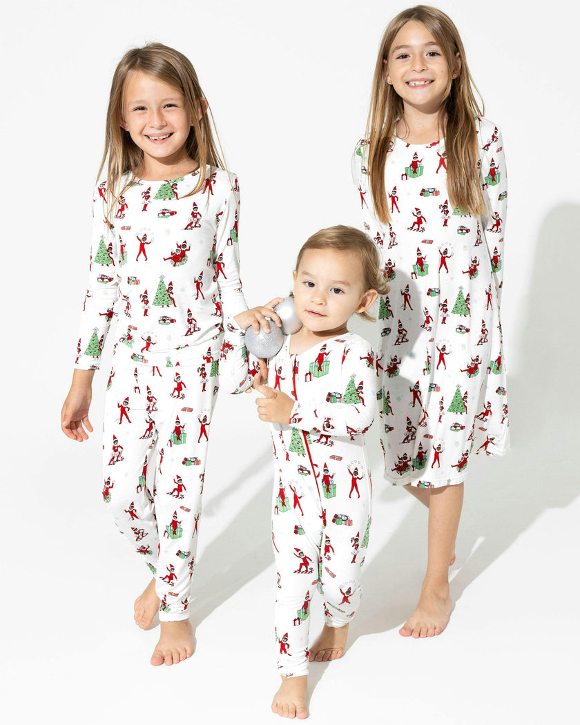 The Elf on the Shelf Bamboo Convertible Footie
