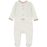 Classic Wrap Layette Set Blue Dawn