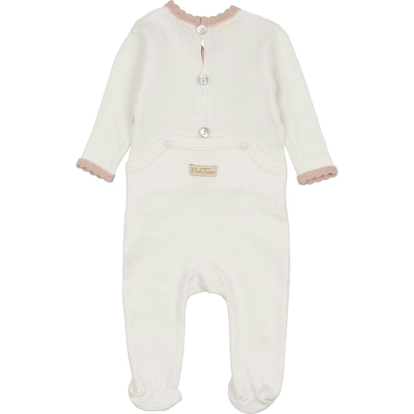 Classic Wrap Layette Set Blue Dawn